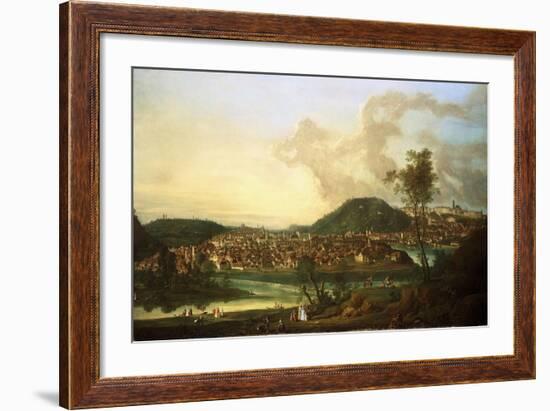 View of Prague from the East-Johann Friedrich Meyer-Framed Giclee Print