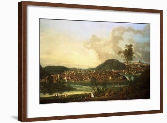 View of Prague from the East-Johann Friedrich Meyer-Framed Giclee Print