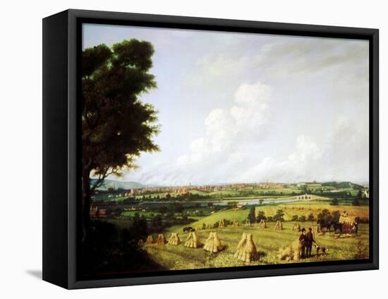 View of Preston from Penwortham Mill, 1821-John Jenkinson-Framed Premier Image Canvas