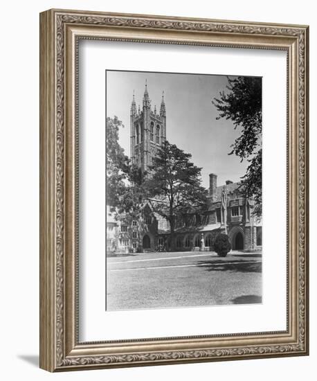 View of Princeton University, Madison Hall-Philip Gendreau-Framed Photographic Print