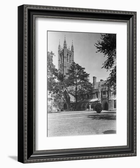 View of Princeton University, Madison Hall-Philip Gendreau-Framed Photographic Print