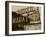 View of Public Market Neon Sign and Pike Place Market, Seattle, Washington, USA-Walter Bibikow-Framed Photographic Print