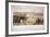 View of Queen's Gate, Hyde Park, Kensington, London, 1857-Day & Son-Framed Giclee Print