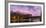 View of rail bridge over river Canmore, Alberta, Canada-Panoramic Images-Framed Photographic Print