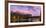 View of rail bridge over river Canmore, Alberta, Canada-Panoramic Images-Framed Photographic Print