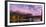 View of rail bridge over river Canmore, Alberta, Canada-Panoramic Images-Framed Photographic Print