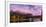 View of rail bridge over river Canmore, Alberta, Canada-Panoramic Images-Framed Photographic Print