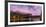 View of rail bridge over river Canmore, Alberta, Canada-Panoramic Images-Framed Photographic Print