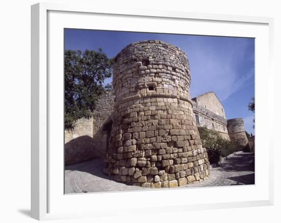 View of Ramparts of Chateau De Assas, 1759-1760--Framed Giclee Print