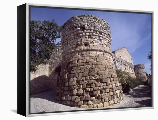View of Ramparts of Chateau De Assas, 1759-1760-null-Framed Premier Image Canvas