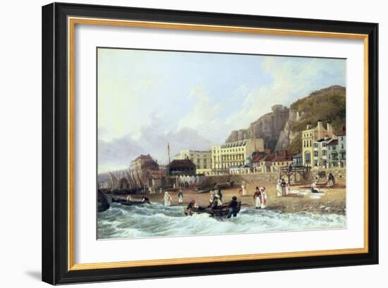 View of Ramsgate-Richard Hume Lancaster-Framed Giclee Print