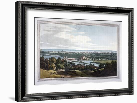 View of Reading from Caversham, Berkshire, 1793-Joseph Constantine Stadler-Framed Giclee Print