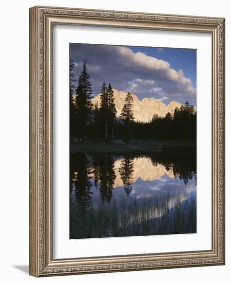 View of Reflecting Mountain in Bear River, High Uintas Wilderness, Utah, USA-Scott T. Smith-Framed Photographic Print