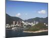 View of Repulse Bay from Ocean Park, Hong Kong Island, Hong Kong, China, Asia-Ian Trower-Mounted Photographic Print