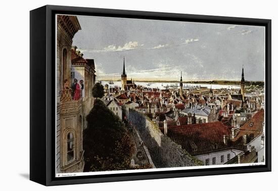 View of Reval, Ca 1855-Wilhelm Siegfried Stavenhagen-Framed Premier Image Canvas