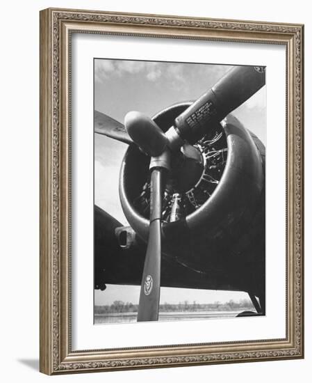 View of Reversible Propellers in Action-Andreas Feininger-Framed Photographic Print