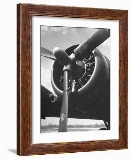 View of Reversible Propellers in Action-Andreas Feininger-Framed Photographic Print