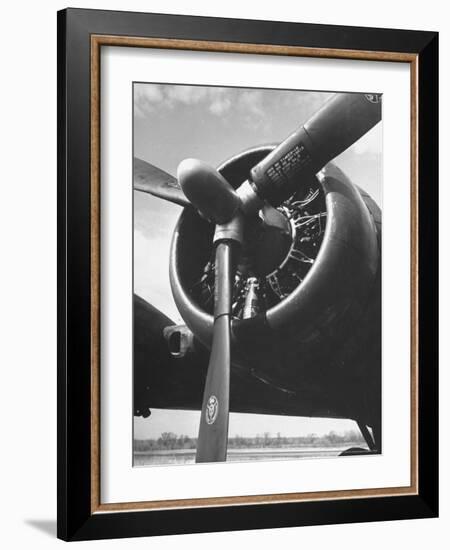 View of Reversible Propellers in Action-Andreas Feininger-Framed Photographic Print