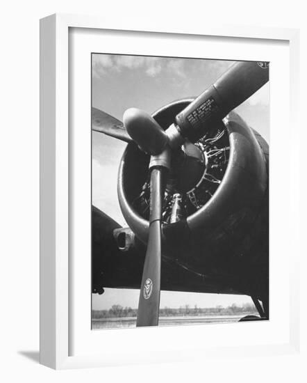 View of Reversible Propellers in Action-Andreas Feininger-Framed Photographic Print