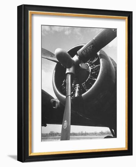 View of Reversible Propellers in Action-Andreas Feininger-Framed Photographic Print