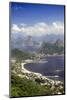 View of Rio, the Serra Da Carioca Mountains and Sugar Loaf-Alex Robinson-Mounted Photographic Print