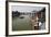 View of River Village with Boats, Zhujiajiao, Shanghai, China-Cindy Miller Hopkins-Framed Photographic Print