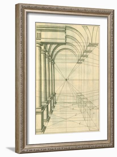 View of Roman Gallery, 1751-Henricus Hondius-Framed Giclee Print