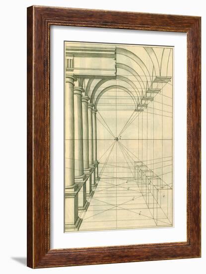 View of Roman Gallery, 1751-Henricus Hondius-Framed Giclee Print