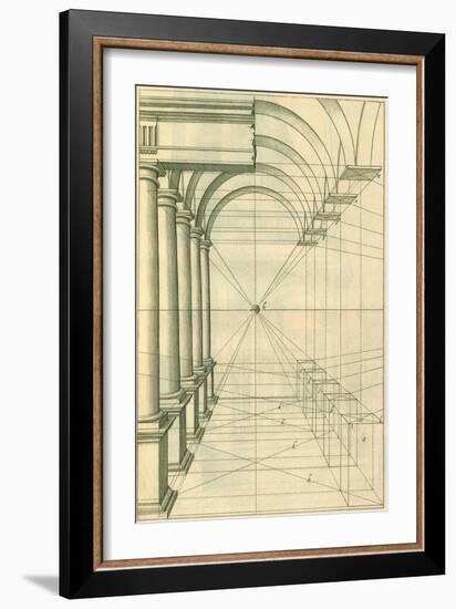 View of Roman Gallery, 1751-Henricus Hondius-Framed Giclee Print