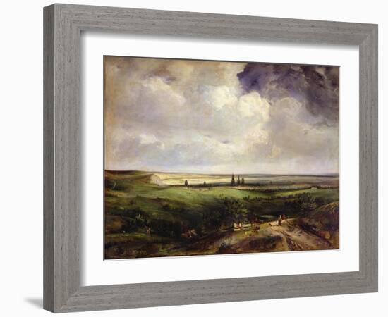 View of Rouen, 1831-Paul Huet-Framed Giclee Print