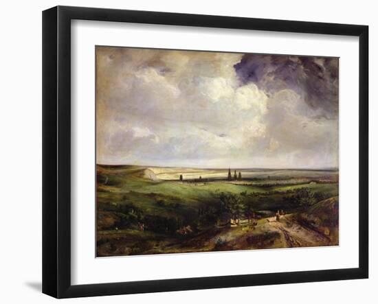 View of Rouen, 1831-Paul Huet-Framed Giclee Print