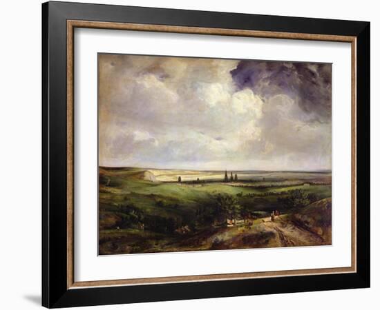View of Rouen, 1831-Paul Huet-Framed Giclee Print