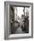 View of Rua Da Raina, Santiago De Compostela, Galicia, Spain-R H Productions-Framed Photographic Print