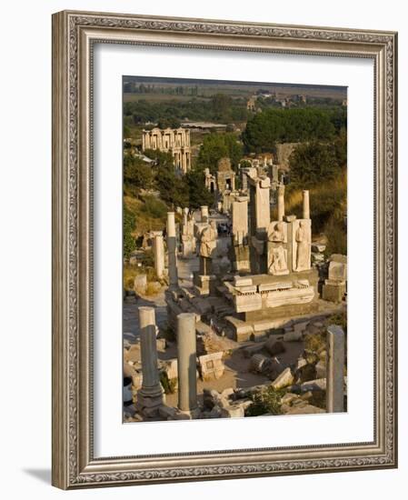 View of Ruins, Ephesus, Turkey-Joe Restuccia III-Framed Photographic Print