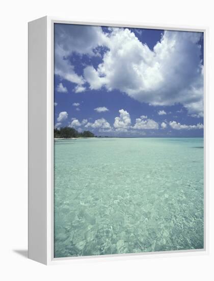 View of Rum Point on Grand Cayman, Cayman Islands, Caribbean-Robin Hill-Framed Premier Image Canvas