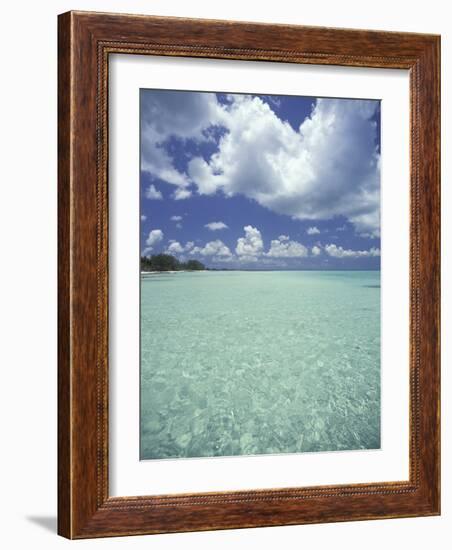 View of Rum Point on Grand Cayman, Cayman Islands, Caribbean-Robin Hill-Framed Photographic Print