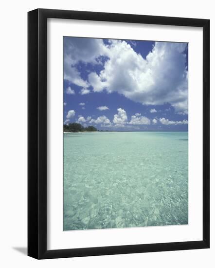 View of Rum Point on Grand Cayman, Cayman Islands, Caribbean-Robin Hill-Framed Photographic Print