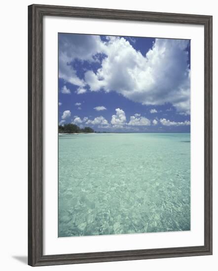 View of Rum Point on Grand Cayman, Cayman Islands, Caribbean-Robin Hill-Framed Photographic Print