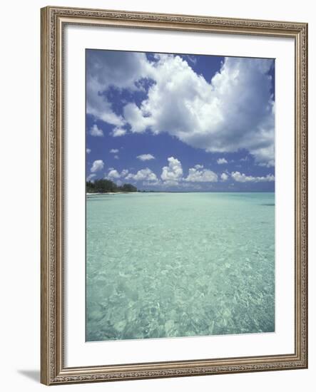 View of Rum Point on Grand Cayman, Cayman Islands, Caribbean-Robin Hill-Framed Photographic Print