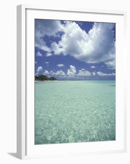 View of Rum Point on Grand Cayman, Cayman Islands, Caribbean-Robin Hill-Framed Photographic Print