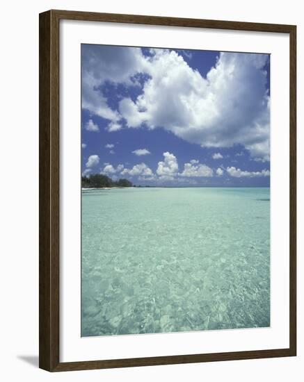 View of Rum Point on Grand Cayman, Cayman Islands, Caribbean-Robin Hill-Framed Photographic Print