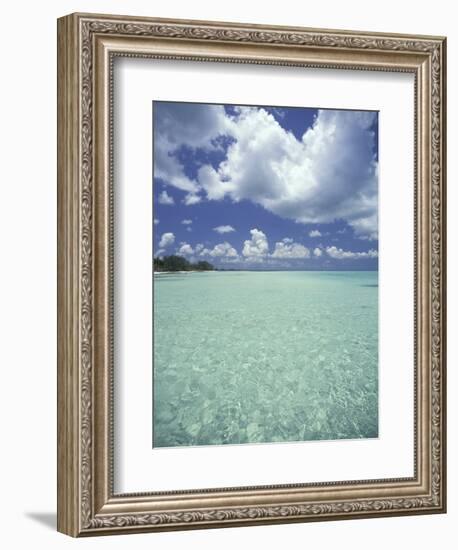 View of Rum Point on Grand Cayman, Cayman Islands, Caribbean-Robin Hill-Framed Premium Photographic Print