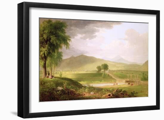 View of Rutland, Vermont, 1840-Asher Brown Durand-Framed Giclee Print