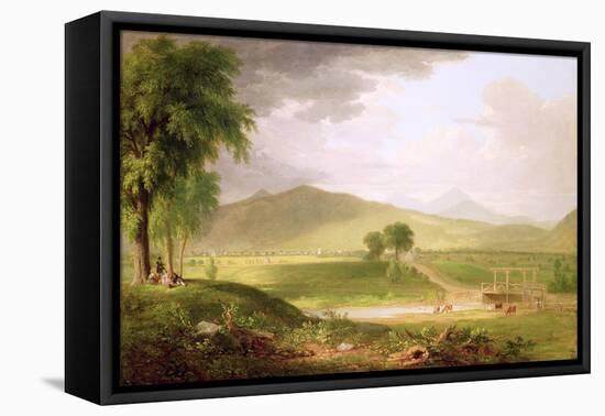 View of Rutland, Vermont, 1840-Asher Brown Durand-Framed Premier Image Canvas