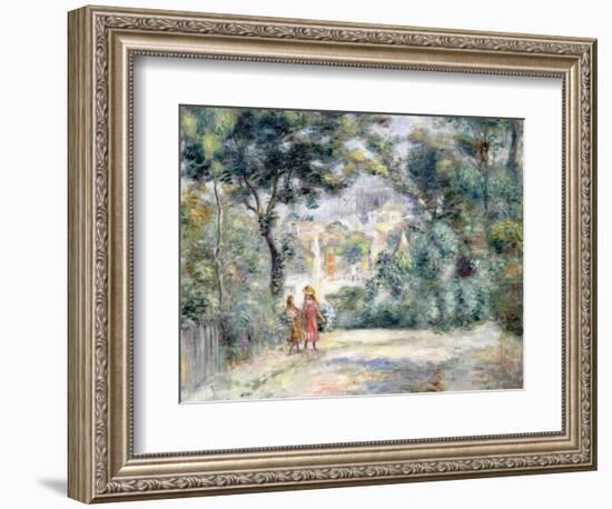 View of Sacre-Coeur, 1905-Pierre-Auguste Renoir-Framed Giclee Print