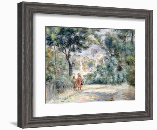 View of Sacre-Coeur, 1905-Pierre-Auguste Renoir-Framed Giclee Print