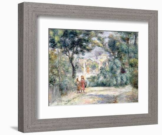 View of Sacre-Coeur, 1905-Pierre-Auguste Renoir-Framed Giclee Print