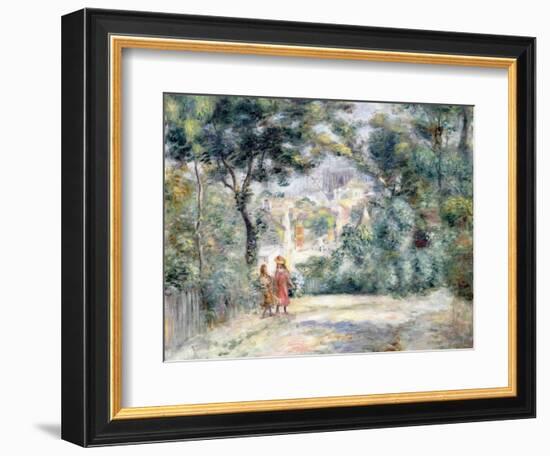 View of Sacre-Coeur, 1905-Pierre-Auguste Renoir-Framed Giclee Print