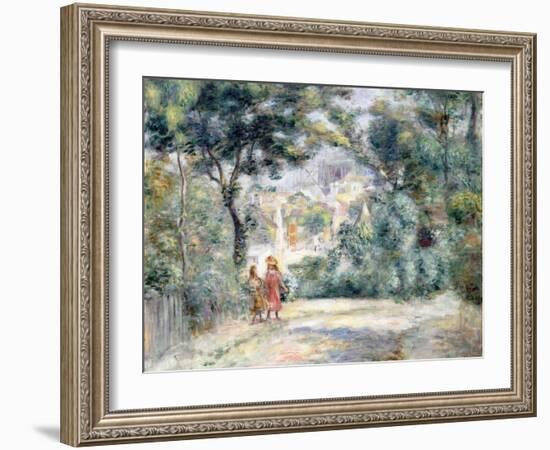 View of Sacre-Coeur, 1905-Pierre-Auguste Renoir-Framed Giclee Print