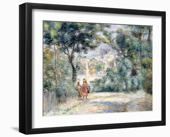 View of Sacre-Coeur, 1905-Pierre-Auguste Renoir-Framed Giclee Print